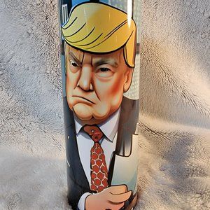 Donald Trump Caricature Insulated 20oz Skinny Tumbler